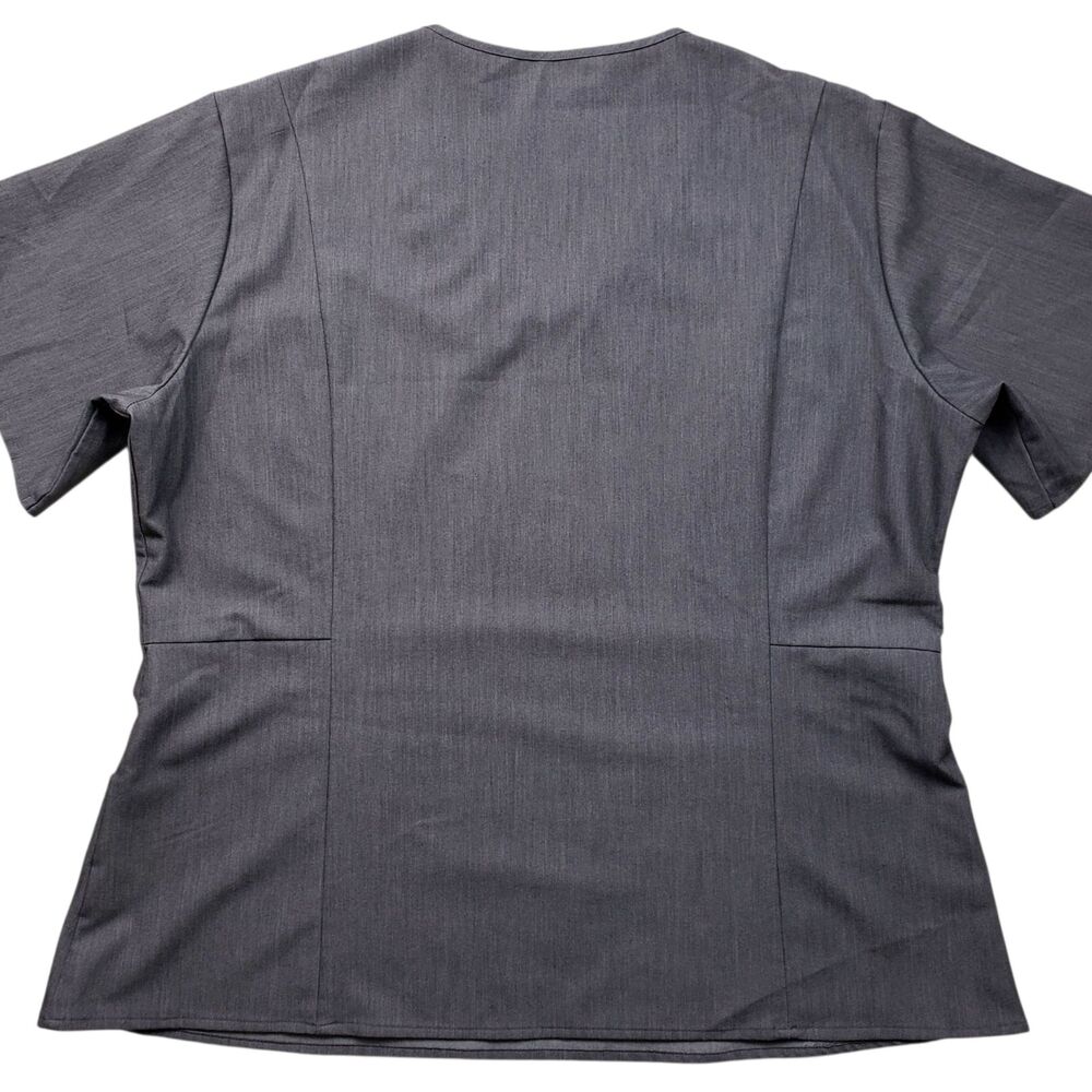 Figs Aburi Womens Scrub Top Womens XXL gray W20SW1036 - Picture 8 of 10
